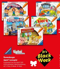 Lidl Ravensburger tiptoi lernspiel Angebot