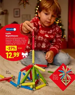 Lidl Lupilu magnetbausatz bunt Angebot