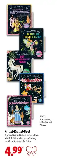 Lidl Kritzel-kratzel-buch zauberhafte märchenwelt Angebot
