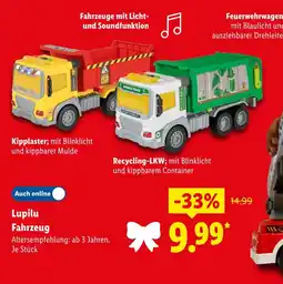 Lidl Lupilu kipplaster Angebot