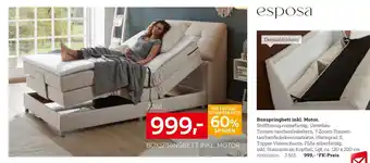 XXXLutz Esposa boxspringbett inkl. motor Angebot
