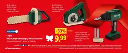 Lidl Lupilu holz-kettensäge Angebot