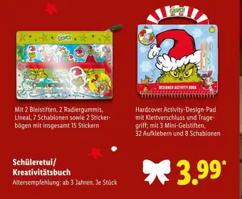 Lidl Schüleretui Angebot