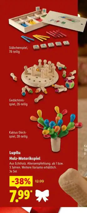 Lidl Lupilu stäbchenspiel Angebot