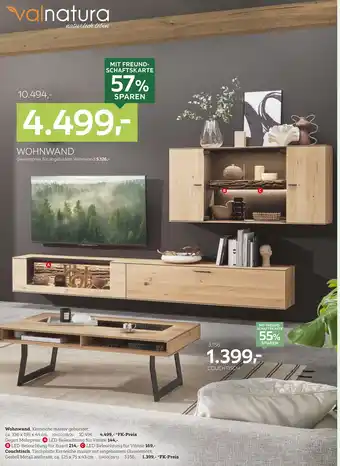 XXXLutz Valnatura wohnwand Angebot