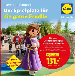 Lidl Playmobil funpark Angebot
