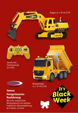 Lidl Jamara fernsteuerung baufahrzeug Angebot