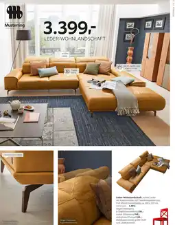 XXXLutz Musterring leder-wohnlandschaft Angebot