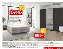 XXXLutz Voleo, novel nachtschrank Angebot