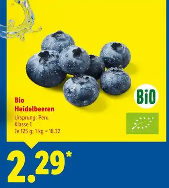 Lidl Heidelbeeren Angebot