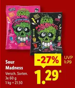 Lidl Sour madness Angebot
