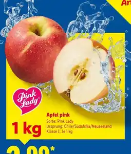 Lidl Pink lady apfel pink Angebot