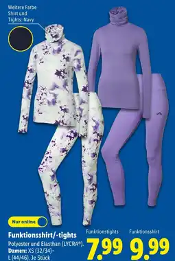 Lidl Funktionstights Angebot