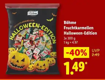 Lidl Böhme fruchtkaramellen halloween-edition Angebot