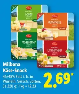 Lidl Milbona käse-snack gouda Angebot