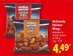 Lidl Mcennedy chicken wings mild smokey bbq Angebot