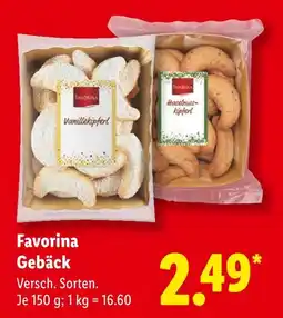 Lidl Favorina vanillekipferl Angebot