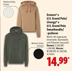 Lidl Esmara u.s. grand polo sweathoodie/-pullover Angebot