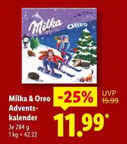 Lidl Milka milka & oreo adventskalender Angebot