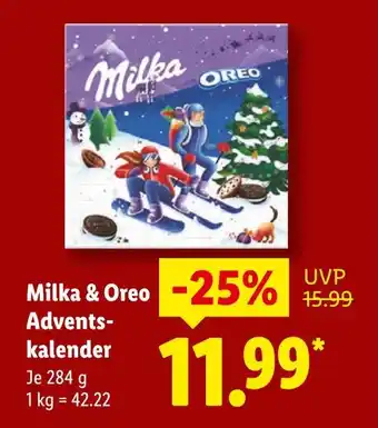 Lidl Milka milka & oreo adventskalender Angebot