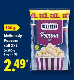Lidl Mcennedy popcorn süß xxl Angebot
