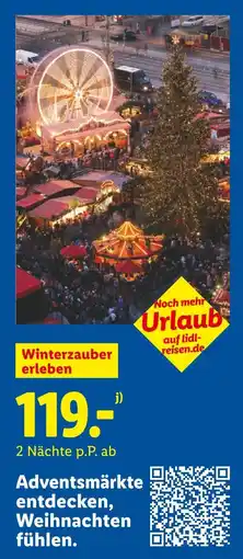 Lidl Winterzauber erleben Angebot