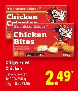 Lidl Crispy fried chicken Angebot