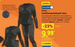 Lidl Crivit funktionsunterhemd/-hose Angebot