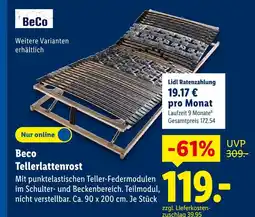 Lidl Beco tellerlattenrost Angebot