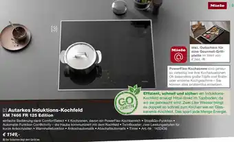 EP Miele Autarkes Induktions-Kochfeld KM 7466 FR 125 Edition Angebot