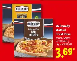 Lidl Mcennedy stuffed crust pizza bbq chicken Angebot