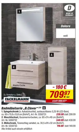 toom Baumarkt Fackelmann spiegelschrank Angebot