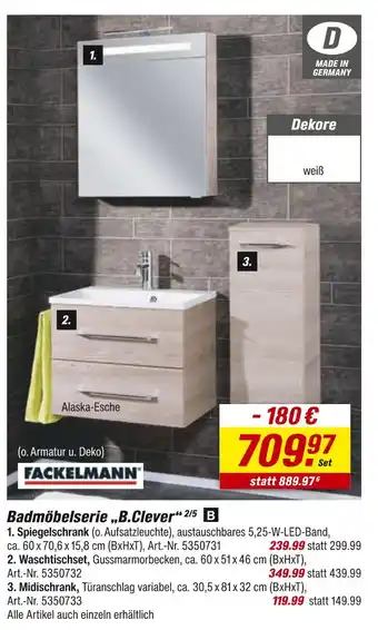 toom Baumarkt Fackelmann spiegelschrank Angebot