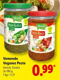 Lidl Vemondo pesto basilico Angebot