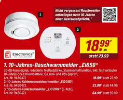toom Baumarkt Ei electronics 10-jahres-rauchwarnmelder „ei650“ Angebot