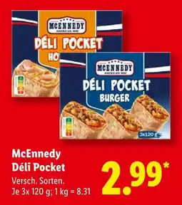 Lidl Mcennedy déli pocket hot dog Angebot