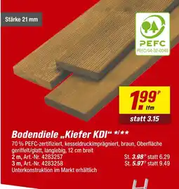 toom Baumarkt Bodendiele „kiefer kdi“ 2 m Angebot