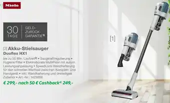 EP Miele Akku-Stielsauger Duoflex HX1 Angebot