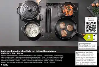 EP Miele Autarkes Induktionskochfeld mit integr. Dunstabzug KMDA 7272 FL-U Silence Angebot