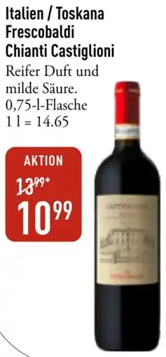 Galeria Markthalle Italien / Toskana Frescobaldi Chianti Castiglioni Angebot