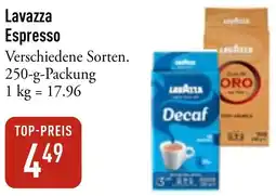 Galeria Markthalle Lavazza Espresso Angebot