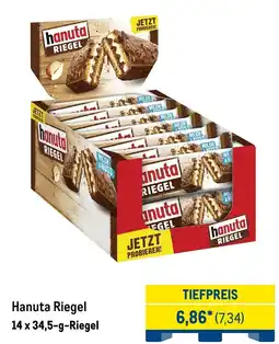 METRO Hanuta Riegel Angebot