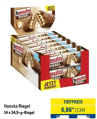 METRO Hanuta Riegel Angebot