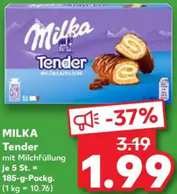 Kaufland MILKA Tender Angebot