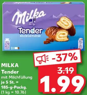 Kaufland MILKA Tender Angebot