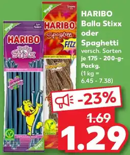 Kaufland HARIBO Balla Stixx oder Spaghetti Angebot
