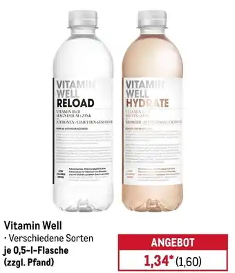 METRO Vitamin Well Angebot