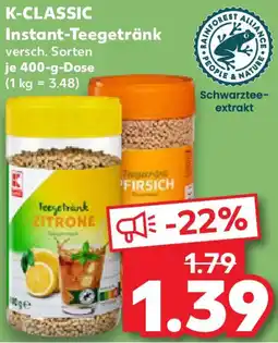 Kaufland K-CLASSIC Instant-Teegetränk Angebot