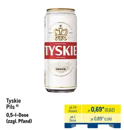 METRO Tyskie Pils Angebot