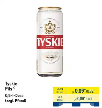 METRO Tyskie Pils Angebot
